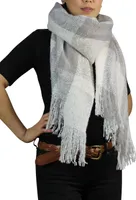 Glamexx24 XXL Schal Tuch Kuschelige warme Karo Scarf wunderschöne Damen Poncho Schal Oversized Deckenschal