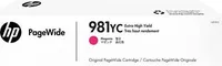 HP L0R18YC 981YC Tintenpatrone magenta Contract, 16,000 Seiten ISO IEC 19752 183ml für HP PageWide E 58650