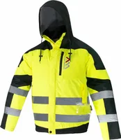 Thermo Warnschutzjacke EN 20471 neongelb XXXL