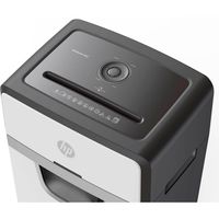 HP OneShred 24CC Aktenvernichter mit Partikelschnitt P-4, 4 x 35 mm, bis 24 Blatt, weiß