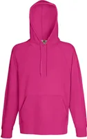 Fruit of the Loom 62-140-0 | Lightweight Hooded Herren Sweatshirt mit Kaputze - Farbe: Fuchsia - Größe: XXL
