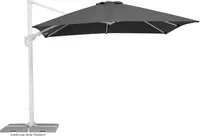 Schneider Ampelschirm RHODOS TWIST BIANCO ca. 300 x 300 cm, anthrazit