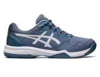 Asics Tennisschuh Gel Dedicate 7 Clay Herren Blau Weiß
