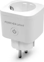Forever Light Smart Plug WiFi 240V 16A kompatybilny z Amazon Alexa i Google Home Biały