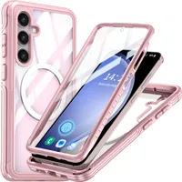 INF Etui na telefon komórkowy do Samsunga Galaxy S24 Series Różowy Samsung Galaxy S24 Ultra