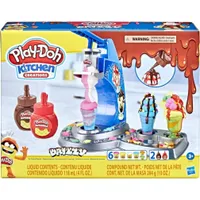 Hasbro Play-Doh Drizzy Eismaschine mit Toppings; E66885L2