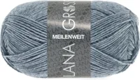Lana Grossa Meilenweit 50 1302 Helles Jeans 50g