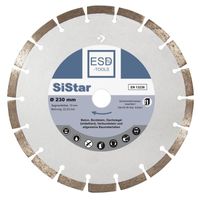 Diamanttrennscheibe SiStar - Ø 230 mm - 22,23 mm Bohrung