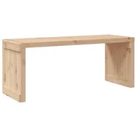 vidaXL Zahradní lavice rozkládací 212,5x40,5x45 cm Masivní borovicové dřevo