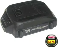 ORIGINAL  WORX  Akku 18 V Li mit 2.0 Ah