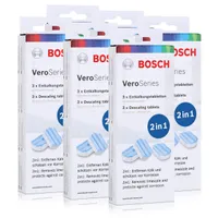 6x Bosch VeroSeries TCZ8002 Entkalkungstabletten 2in1 für Kaffeevollautomaten
