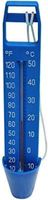 well2wellness® Poolthermometer Schwimmbad Thermometer Blau 24cm