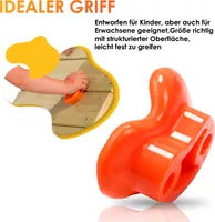 Fiqops 100X Klettergriffe Boulderwand Outdoor Robuste Klettersteine Kinder Indoor