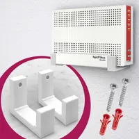 Router Wandhalterung Halter passend für AVM Fritzbox Model 6590 oder 6591