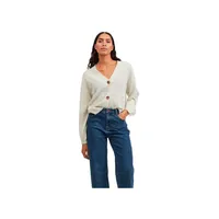 Vila Surili Strickjacke Weiß XL Frau Weiß XL