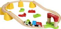 BRIO Railway - Můj první železniční set BRIO s bateriovou lokomotivou