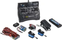 Carson Reflex Stick Truck-Set 2.4G 6 Kanal Fernsteuerung mit LED  Akku Motor Regler Servo