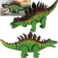 Dálkově ovládaný dinosaurus RC Stegosaurus chodí svítí řve