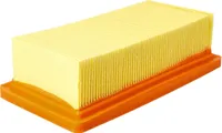 vhbw Flachfaltenfilter kompatibel mit Kärcher AD 2 Battery Set, AD 2 Battery, AD 3.200, AD.3000, AD3, AD2 Staubsauger - Filterelement