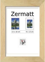 Bilderrahmen Holz Zermatt eiche 13x18 cm