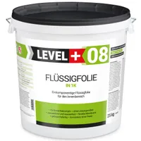 Tekutá fólia do interiéru, hydroizolácia kúpeľňa kuchyňa sprcha 25Kg, pružná izolácia Level+08