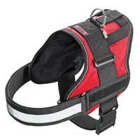 Karlie Xtreme No Limit teflónový postroj - červený - 25mm x 44 - 51cm