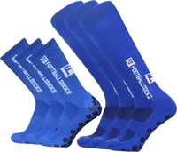 Fußballsocken 6er-Pack Sportsocken Rutschfeste Sportstrümpfe gr.39-46