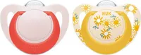 Nuk 10.176.284 STAR 6-18M Silikon-Schnuller, BPA-frei