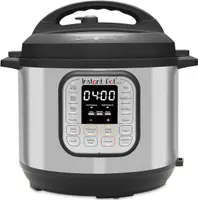 Instant Pot Elektro Schnellkochtopf 5.7 Liters Blackstainless Effiziente Küchenzubereitung