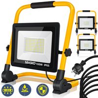 8000 Lumen LED Fluter Strahler Flutlicht Baulampe Arbeitslampe 100W IP65 6000K 8000 Lumen LED Fluter Strahler Flutlicht Baulampe Arbeitslampe 100W IP65 6000K