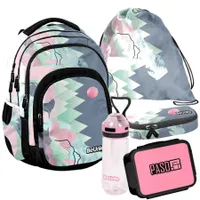 Schulrucksack BeUniq - 5-Teiliges Set