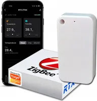 Sensor Temperatury Wilgotności Zigbee Tuya z Excel