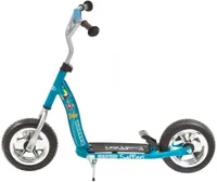 Kinderroller Kindertretroller Saffari 10 Zoll blau mit Rücktrittbremse