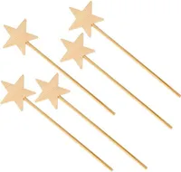5 hölzerne Zauberstäbe 23 cm
