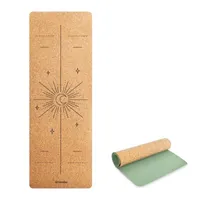 Spokey Savasana 4 mm korková podložka na jógu
