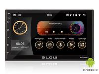 BLOW AVH-9930, Schwarz, 2 DIN, 200 W, 50 W, Android, ANDROID 12