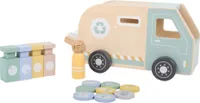 Müllwagen aus Holz für Kinder