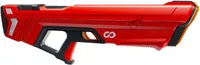 SpyraGO Wasserpistole elektronische, automatische Premium Wasserpistole - 9 Meter Reichweite, LED Display, schnelles Aufladen, Sommer Spielzeug (Rot)