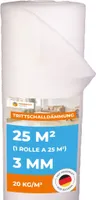 Trittschalldämmung 3mm Profi Basic 25 m² PE-Schaumfolie für Parkett & Laminat