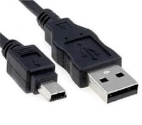 Kabel USB A / USB Mini B 5-pin 1.8m AK-USB-03