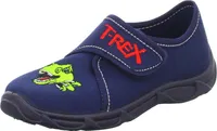 Sneakers Kinder-Hausschuh Dinosaurier T-Rex Blau, Farbe:blau, EU Größe:33