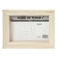 Creativ Company 3D rám obdélníkový prázdný dřevěný 18x23cm