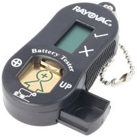 Batterietester für Hörgerätebatterien mit Batterieaufbewahrungsbox, prüft alle gängigen Hörgerätebatterien