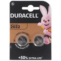 Duracell Batterie Knopfzelle CR2032 B2 Lithium