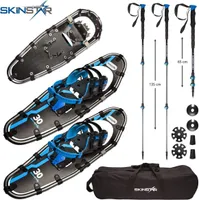 SKINSTAR snežnice 30" SET hliníkový rám snežnice turistické turistické lyžiarske palice