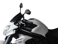 Szyba motocyklowa MRA KAWASAKI ER 6 N, ER650E, 2012-, forma T, czarna