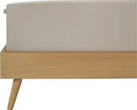 Schiesser Edeljersey Spannbettlaken Jessi | 100% gekämmte Baumwolle aus nachhaltiger Produktion | für Matratzen 90x200cm bis 100x200cm | Matratzenhöhe bis 22cm | Helltaupe