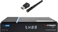OCTAGON SX88 V2 4K UHD S2+IP 1xDVB-S2 E2 Linux Smart TV Receiver + 600Mbit WLAN