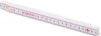 Zollstock Metrie Block 51 - 1m weiß