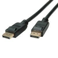 ROLINE GREEN DisplayPort Kabel, v1.4, DP ST - ST, schwarz, 2 m